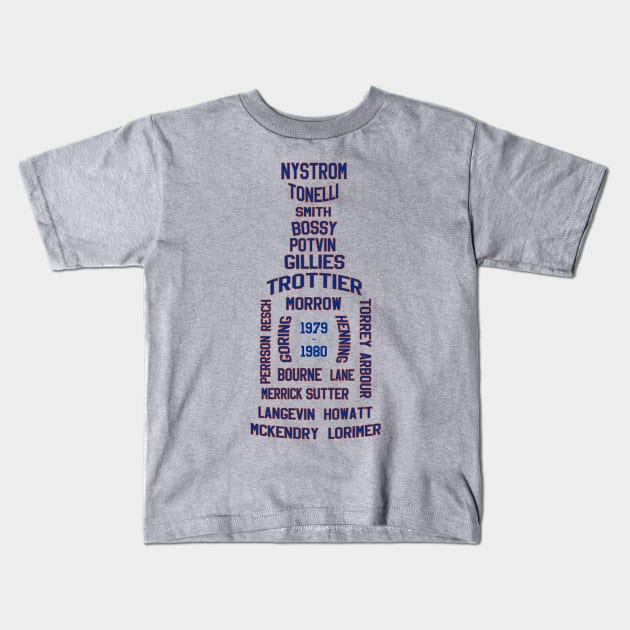 Birth of a Dynasty (home) Kids T-Shirt by Hockey Night In New York